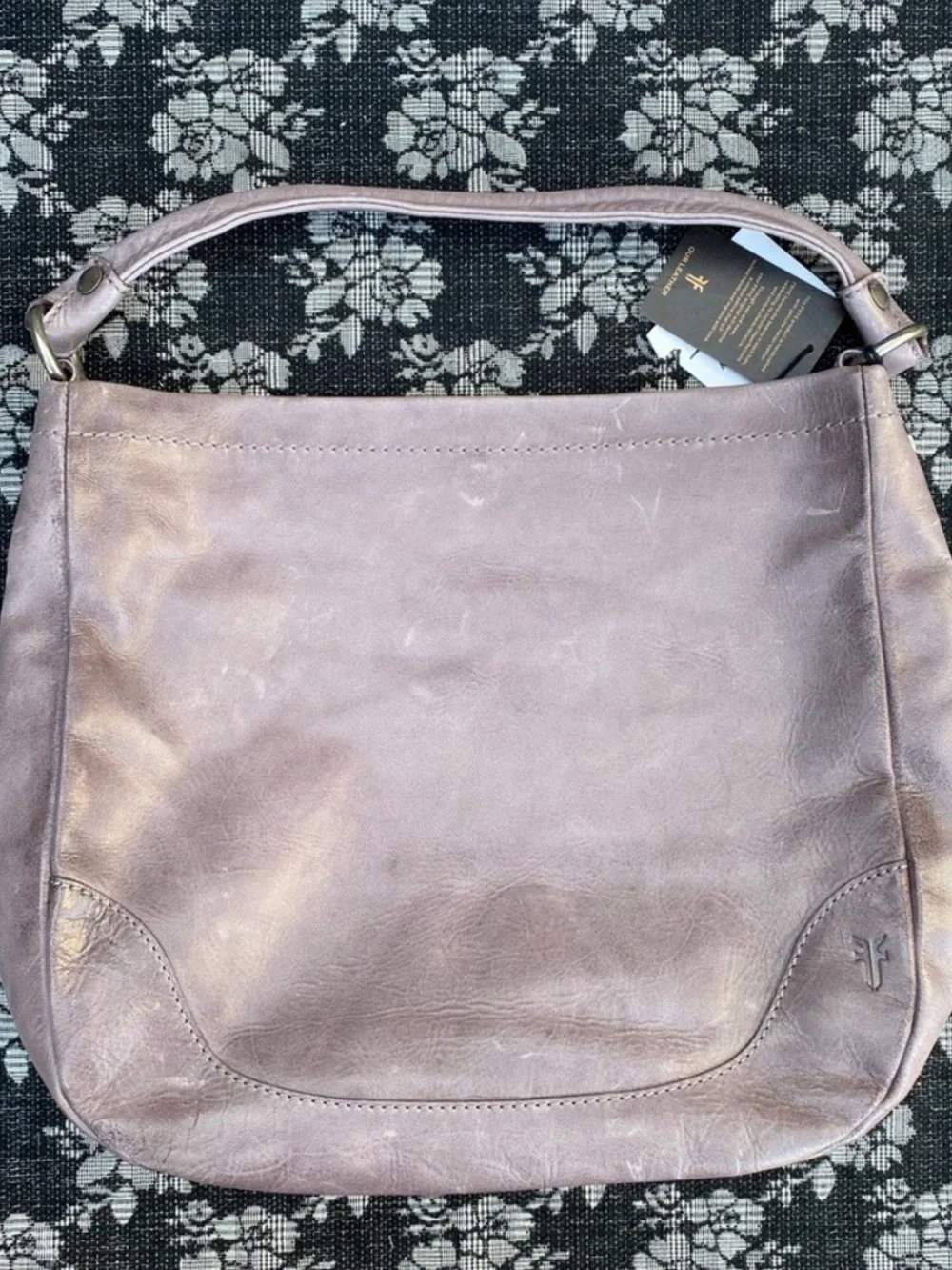 NWT Frye Melissa Hobo Amethyst Bag